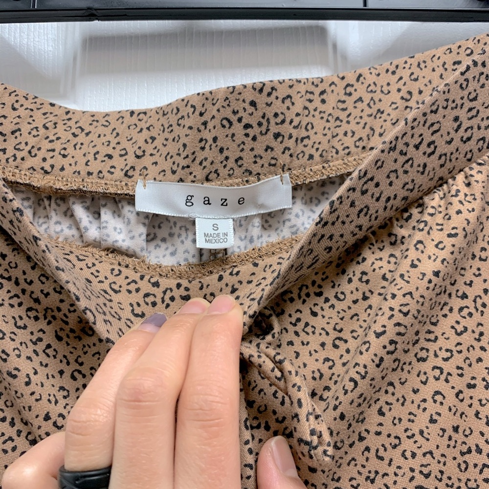 Leopard / Cheetah print pants joggers. - Picture 3 of 4